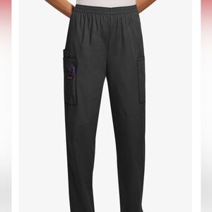 S Petitie Black Cherokee Scrub Pants
